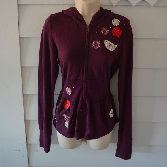 COPY - Anthro Saturday Sunday Magic Birdseed Sweatshirt M - Picture 2 of 7